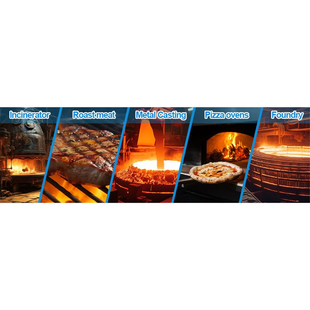 High-Temperature Infrared Thermometers For Steel, Metallurgical And Glass Manufacturing Industries HP-1580C-APP Thermohygrometer