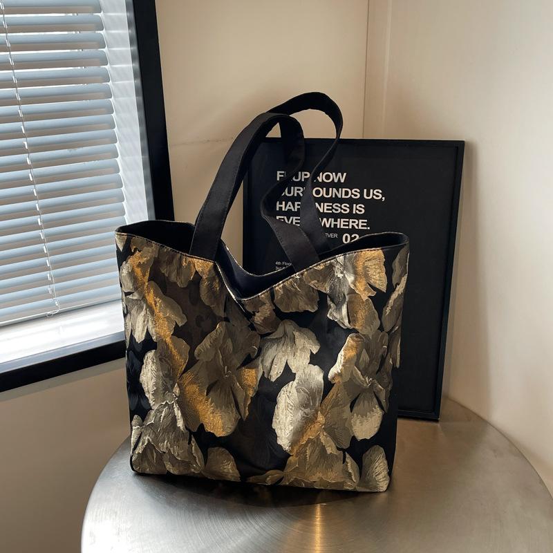 Принтованная сумка-тоут женская новая модная большой вместимости для поездок на работу на плечо высококлассная сумка подмышку