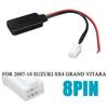 Approx.17.5cm 12V ACC+ Bluetooth Adapter Aux Cable for Suzuki SX4 Grand Vitara