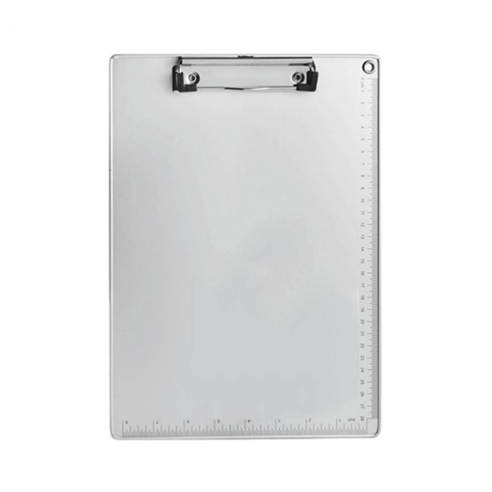 A4/A5 File Folder Clipboard Aluminum Alloy Clip Board Loose-leaf Notebook File Writing Clamp Paper Holder Office School Supplies