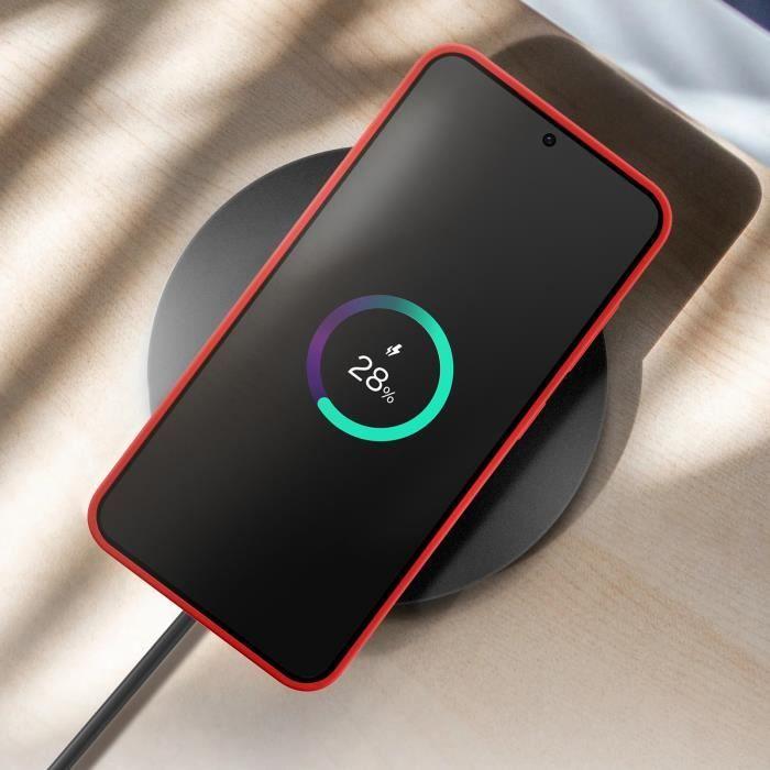 Coque De Protection - Samsung - Galaxy S25 - Silicone - Rouge - Soft Touch