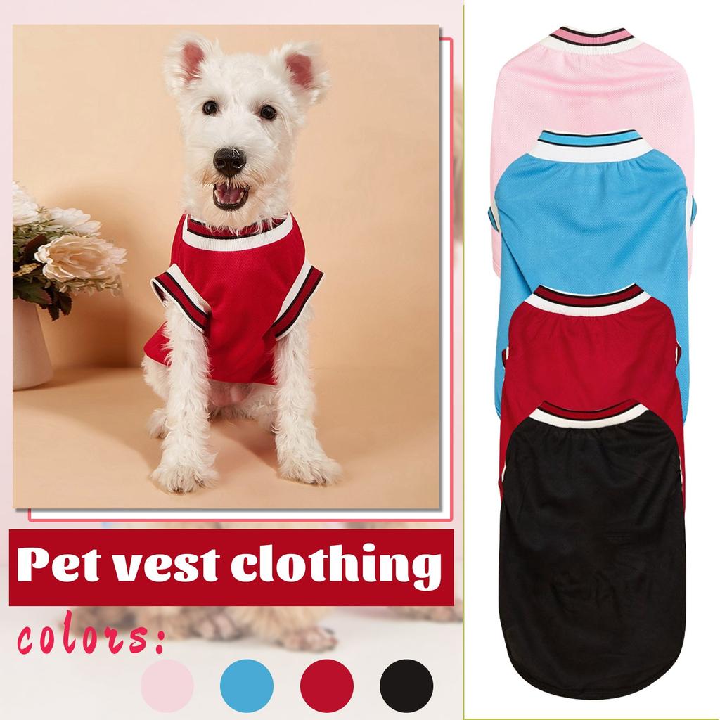 Pet Vest Sleeveless Mesh Vest Cat Dog Clothes