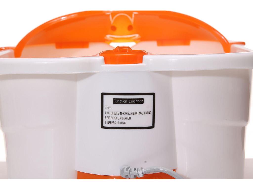 Bubble Surf Mechanical Foot Massager - Bucket Style Basin