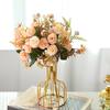 Букет искусственных цветов Реалистичный на ощупь Не увядающие Искусственные цветы Центральный элемент стола Свадьба Вечеринка Домашний декор