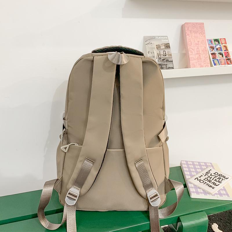 Школьный рюкзак для средней школы, женский рюкзак с буквенным принтом, большой вместимости, дорожный рюкзак