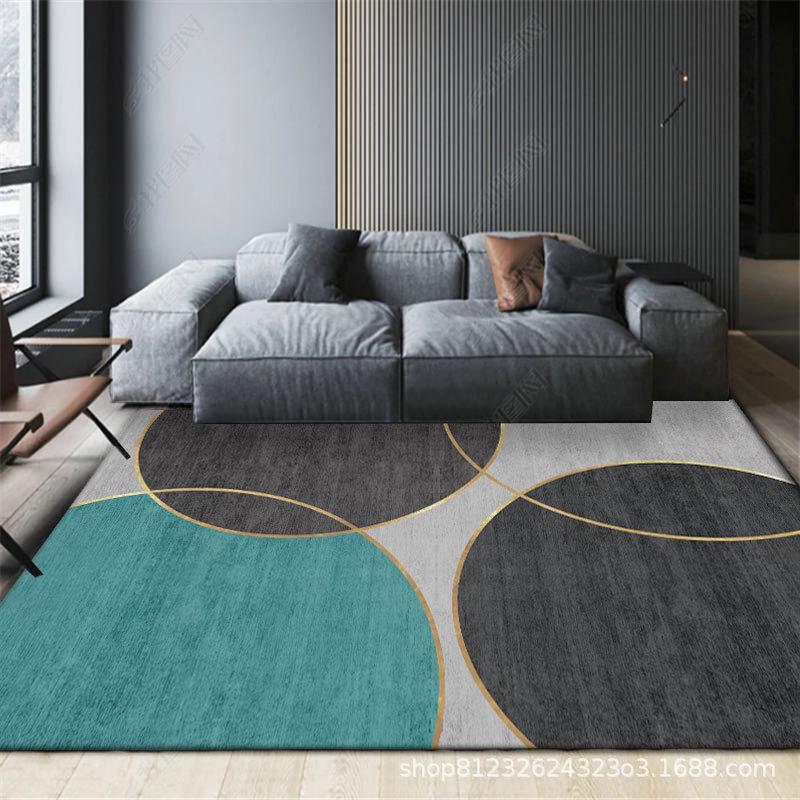 Ковер Nordic Modern Light Luxury для гостиной — простой дизайн для дивана, журнального столика, спальни и домашнего декора