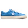 Converse One Star Pro Удобные Нескользящие Ударопрочные Износостойкие Низкие Кеды для Скейтборда Унисекс Синие