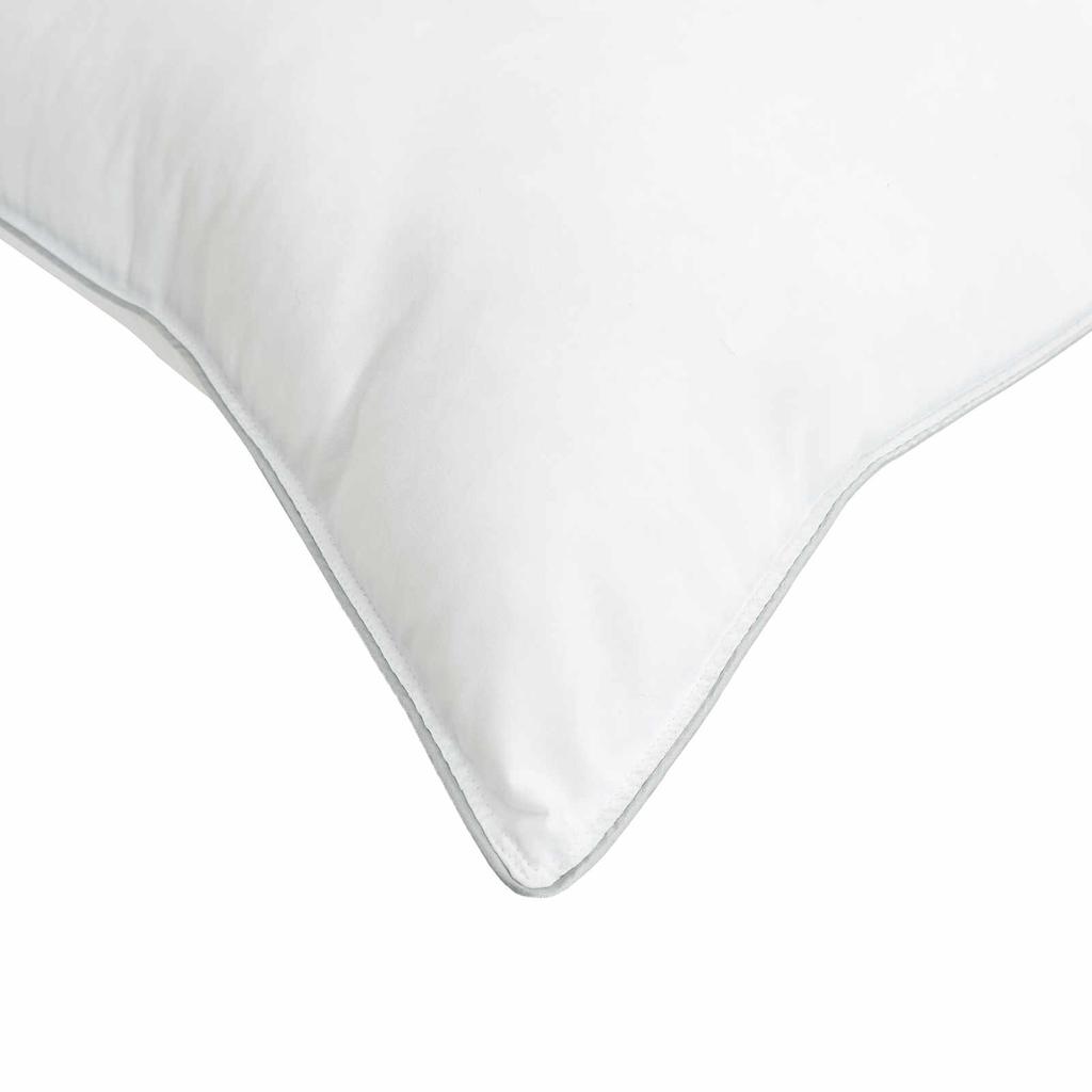 Pillow 2 pcs White 30 x 50 cm Bamboo Fiber