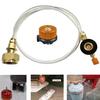Outdoor Gas Stove Camping Stove Propane Refill Adapter Burner LPG Flat Cylinder Tank Coupler Bottle Adapter Save Kit