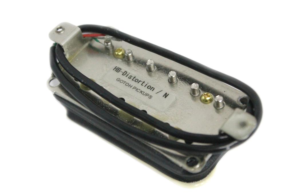 Сделано в Японии, звукосниматель хамбакер, гриф кремового цвета [звукосниматели GOTOH] HB-Distortion (Фронт) ГТПУ-HB-DST-CRM-N