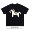WEDONECDG Graphic Print Cotton T-Shirt Women Loose Fit Short Sleeve Casual Top