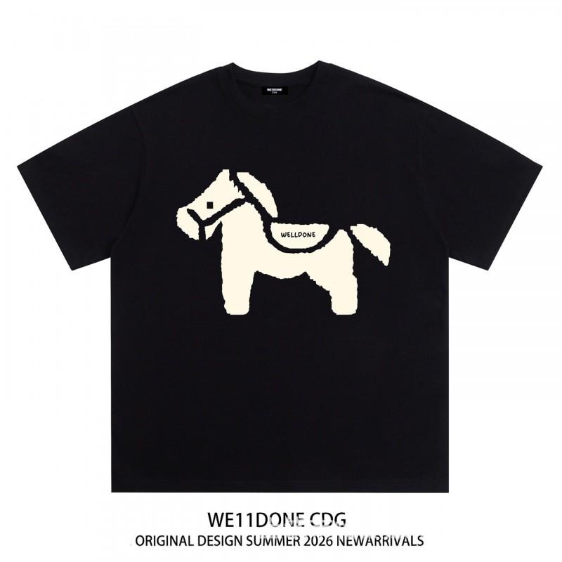 WEDONECDG Graphic Print Cotton T-Shirt Women Loose Fit Short Sleeve Casual Top