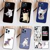 Чехол для телефона iPhone 16 15 Pro 14 Pro Max Plus 11 13 12 Mini X XS XR с изображением английского бультерьера