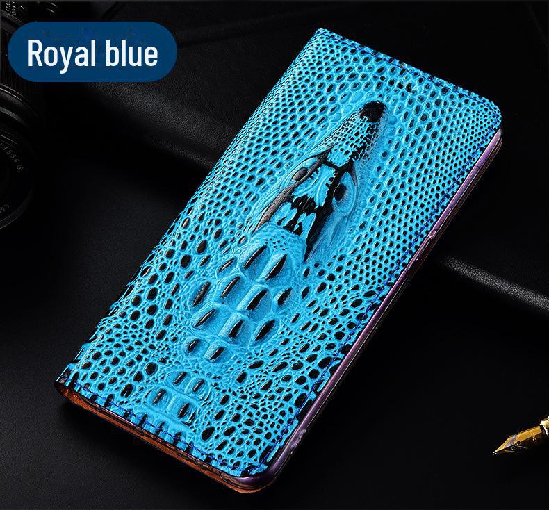 Кожаный чехол для Vivo Y35+ 5G: Y35m, Y37, Y50 Откидная крышка, Y51S, Y3 Узор «крокодил».