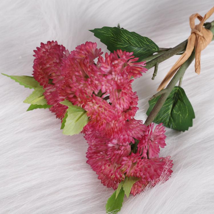 Simulated succulent rice fruit, soft rubber Fengxin fruit, plastic cauliflower home decoration