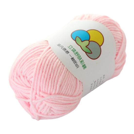 Мягкая толстая пряжа для вязания крючком Puntos, хлопчатобумажная нить, швейная машина DIY, линия плетения