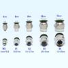 1Pcs Pipe Fitting Air Connector 1/8" 1/4" 3/8" 1/2" Male Thread Quick Connecors