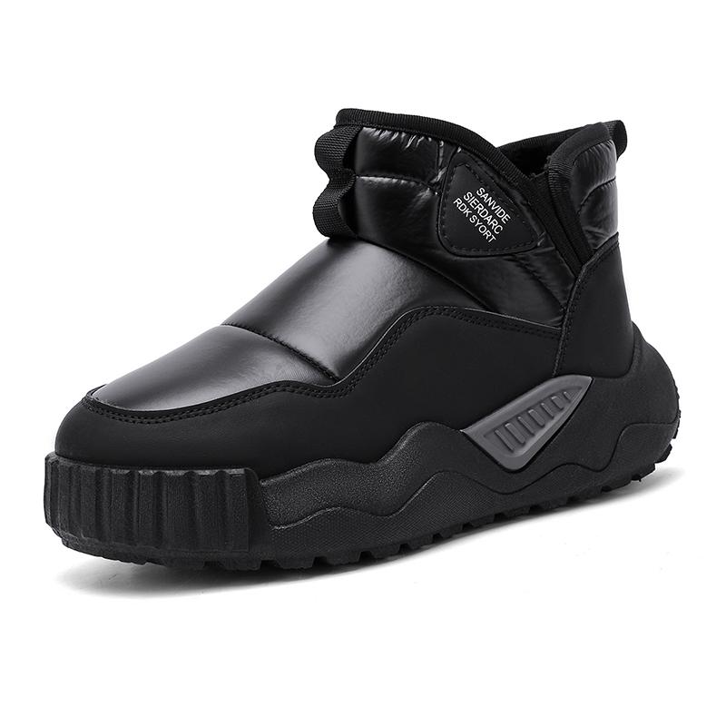 Модные серебристые теплые мужские зимние ботинки, удобные плюшевые зимние ботинки для мужчин, легкие повседневные ботинки на платформе для мужчин, Zapatos Hombre