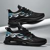 New 2024 Mesh Lightweight and Breathable Sports Shoes Cushioned and Comfortable Running Shoes Fashionable Men's Casual Shoes