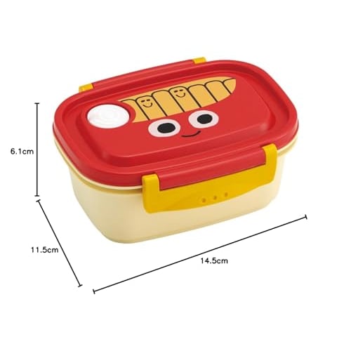 Skater Easy Light Lunch Box S Microwave Safe 430ml Seal Container Storage Container Burger Conks XPM3