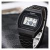 Casio Классические Ретро Мода Простой ЖК-дисплей Квадратный циферблат Спортивные Водонепроницаемые Кварцевый механизм Стальной ремешок Японские и Корейские часы B640WB-1A