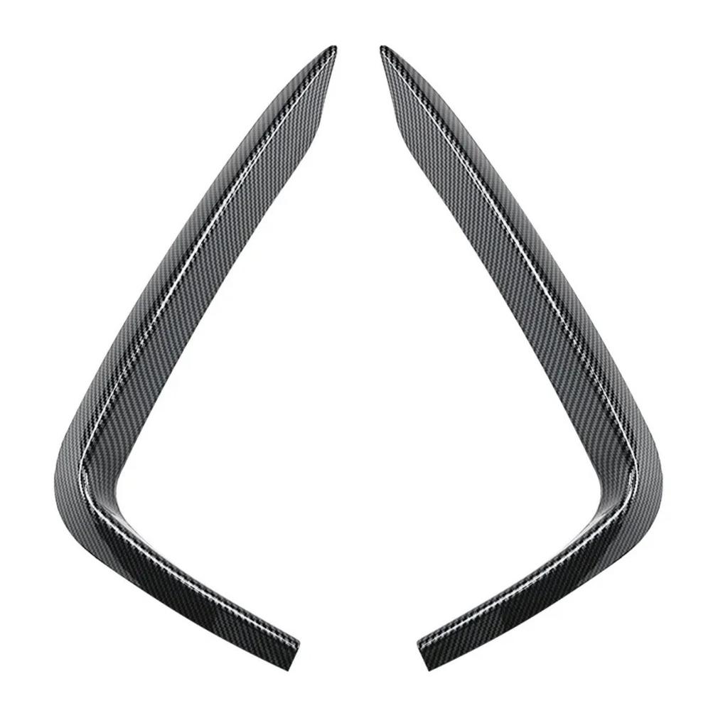 Pair Front Bumper Lip Splitter Side Spoiler For BMW F22 F23 F87 M2 M Sport 2014-2022 Fog Lamp Cover Trim