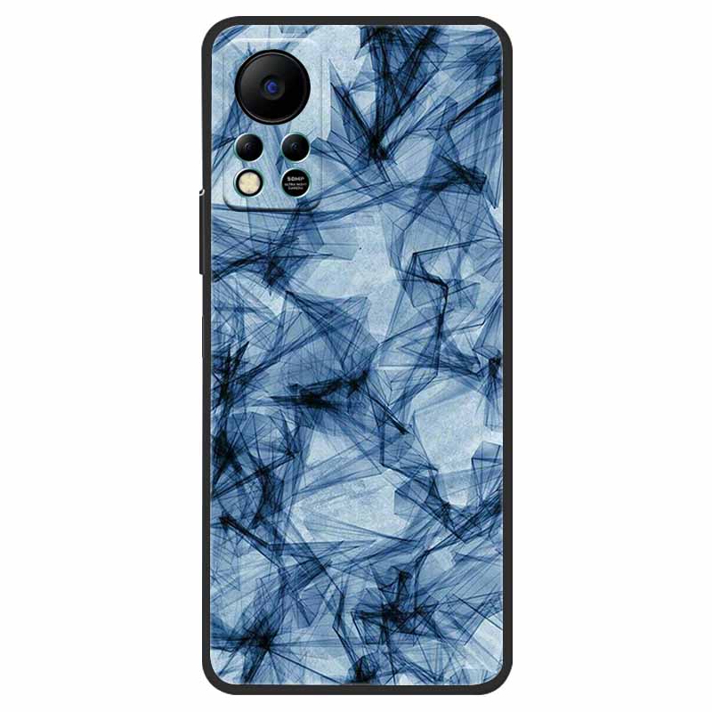 Для Infinix HOT 11S NFC Чехол X6812B Модный Мягкий ТПУ Силиконовый Чехол для Телефона Для Infinix HOT11S NFC Задняя Крышка HOT 11 S 6.78 Funda