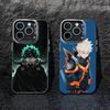 Чехол для телефона Katsuki Bakugo E-Hero Academia Для IPhone 16 17 15 14 12 13 Pro Max Черный Цвет Ударопрочный Чехол