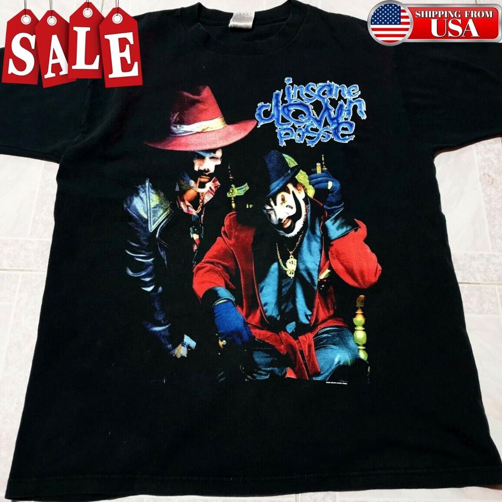Новая футболка с коротким рукавом Insane Clown Posse для мужчин S235XL 6D649 Унисекс Футболка