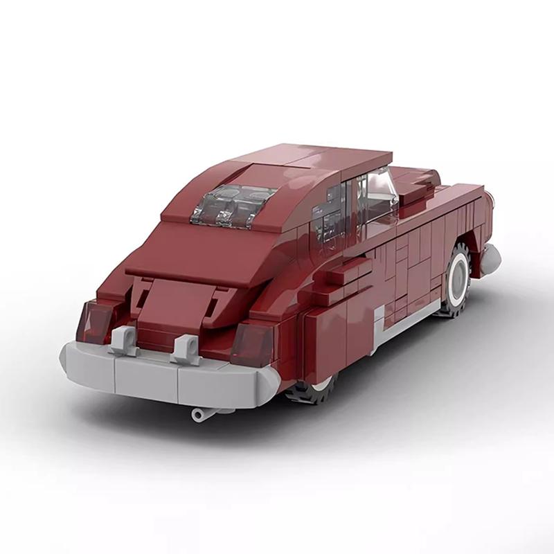 Bricklink MOC Технический Автомобиль 1949 Oldsmobiles Futuramic 76 Городские Скоростные Транспортные Средства Наборы Строительные Блоки Игрушки Рождественский Подарок