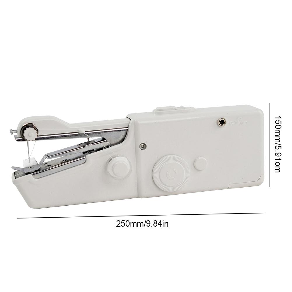 Мини швейная машинка электрическая портативная швейная машинка ручной беспроводной швейный инструмент для быстрого шитья для дома, путешествий и самостоятельного изготовления