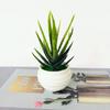 Искусственная пластиковая форма для показа бонсай, имитация алоэ, мини-растение в горшке, имитация растения в горшке для дома, в помещении, на открытом воздухе, для вечеринки, свадьбы, декора