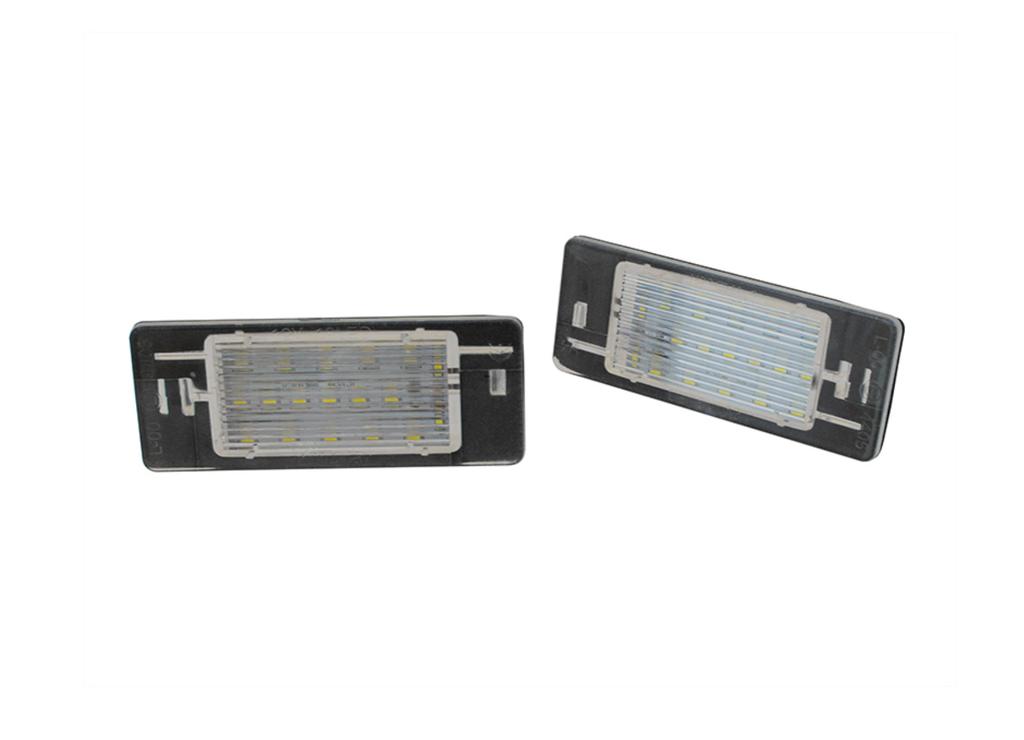 Led Licence Plate Light Kit, Autotune, For Opel Vectra C
