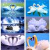 New 5D DIY Diamond Painting Swan Diamond Embroidery Swan Lake Cross Stitch Full Square Round Drill Home Decor Manual Art Gift