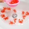 Floating Crab Baby Bath Fishing Water Play Toy Crab 12P + Lobster 2P + Landing Net 1P Total 15P, Korean Bath Toys