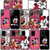 Для Samsung Galaxy S24 S23 iPhone 16 15 14 Xiaomi Redmi Note 13 12 11 10 8 Plus 9 Pro Max X XR чехол для телефона комиксы Минни Микки Маус OPPO Huawei чехол