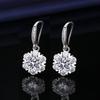Elegant Korean Starry Snowflake Earrings for Women - High-Grade, Fashionable & Exquisite Quality