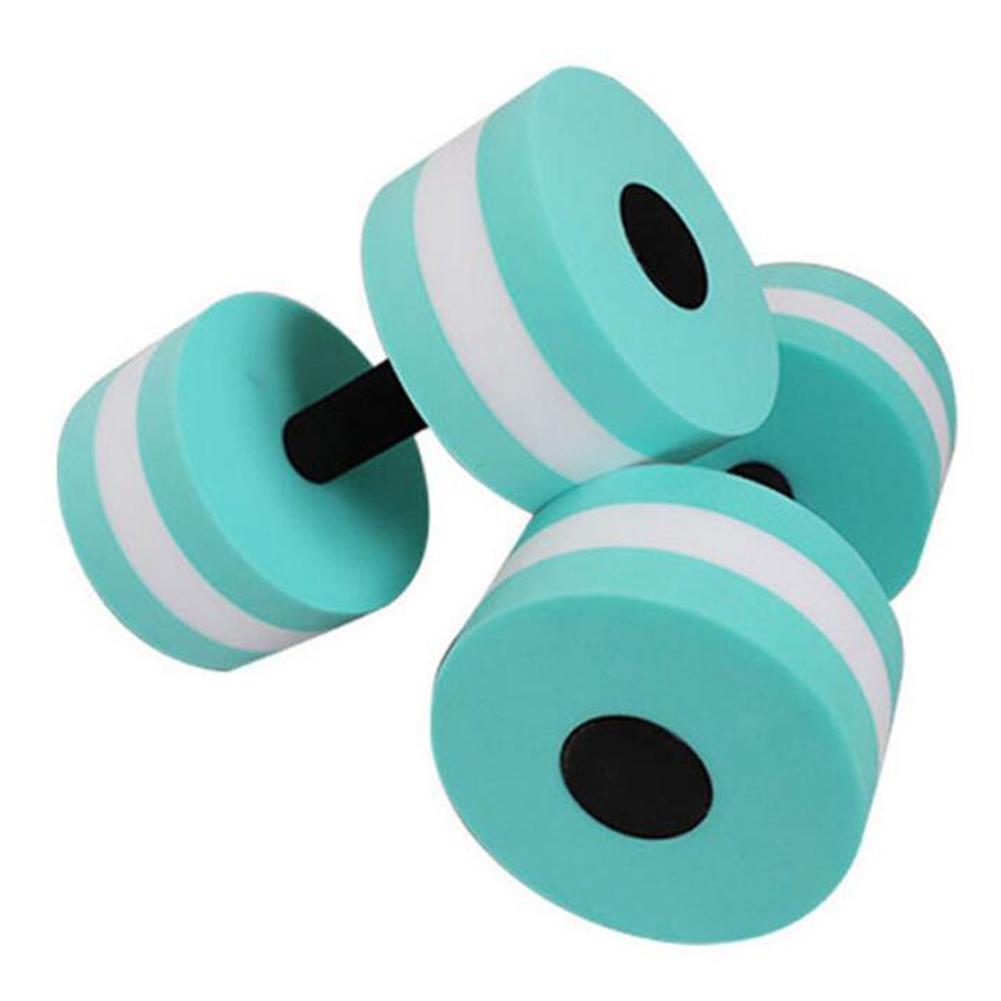 2x Water Aerobics Dumbbell Aquatic Barbell Aqua Fitness Pool Swimming Exercise