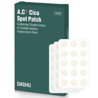 Пластырь AC Cica Spot Trouble Patch 10 мм x 36 шт. + 12 мм x 15 шт. набор, 51 шт., 1 комплект