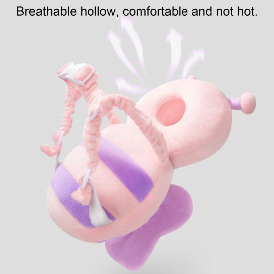 Baby Anti-fall Headrest Pillow Baby Walking Leaning Head Back Protector Cartoon Animal Shape Baby Protect Pillow Prevent Injured Safety Pad