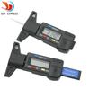 Black Digital Tire Tread Depth Gauge 0-25mm, Wear Detection Tool
