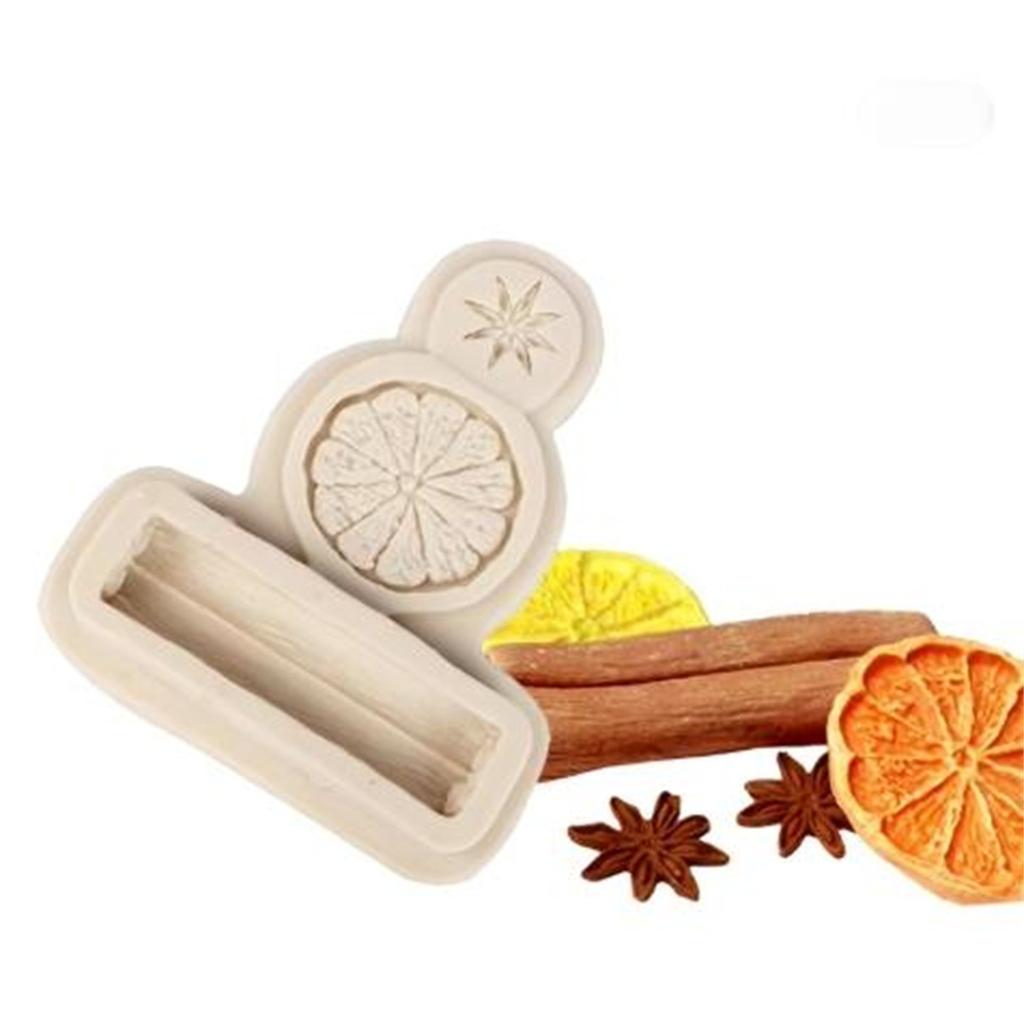 Лимонная звезда Рождественская силиконовая форма для кексов, конфет, шоколадная помадка, инструменты