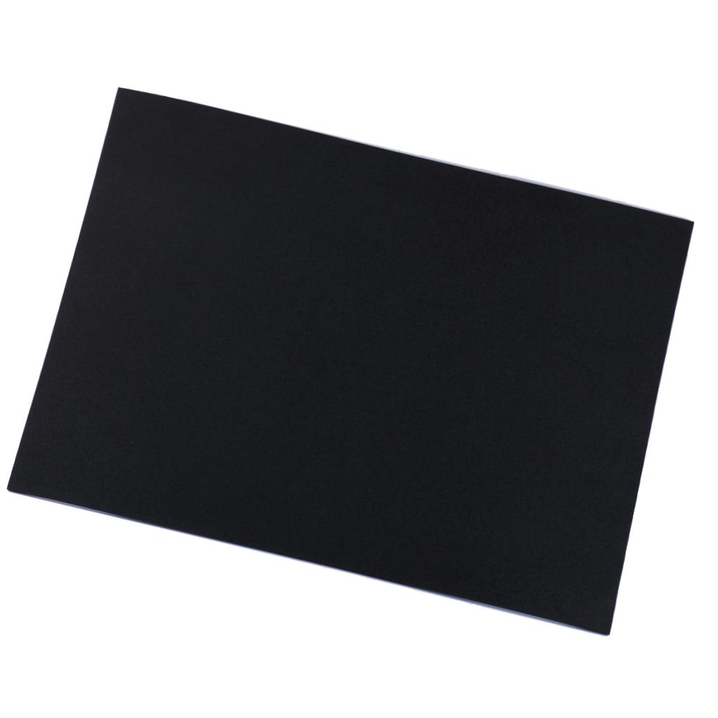 Черные листы для рукоделия из пены EVA для детей, модель для косплея «сделай сам», 10 мм