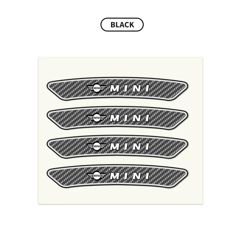 4pcs/set Car Tire Rims Stickers Wheel Accessories Decals For MINI E90 COOPER S JCW R55 R56 R60 R61 F54 F55 F56 F57 F60 One R50 gqtsu22