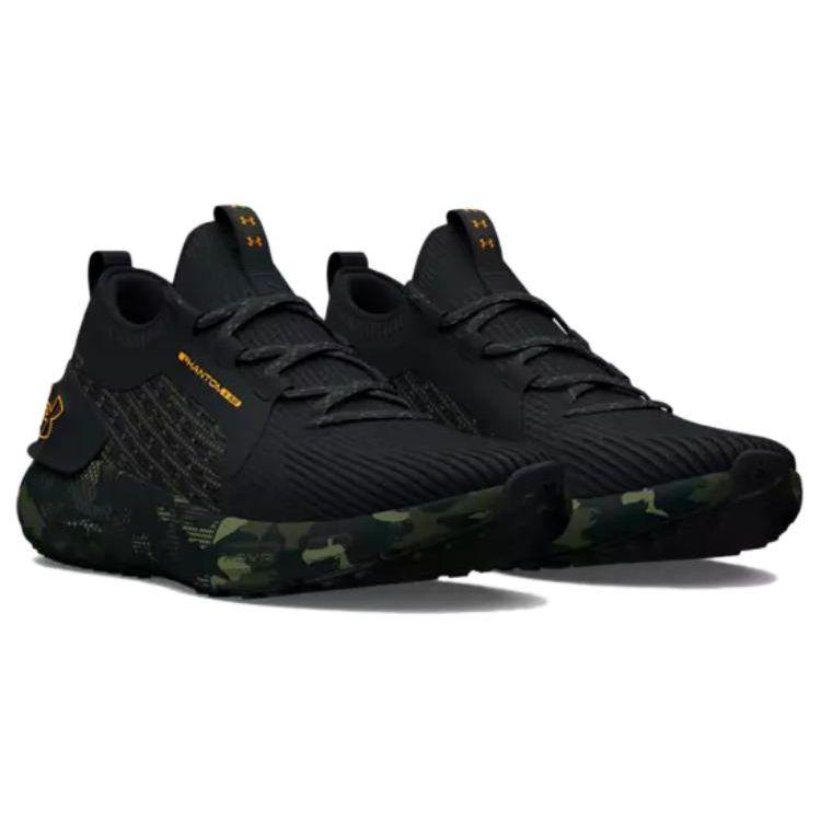 Under Armour Кроссовки HOVR Phantom 3 SE Printed Black Marine Green Camo Unisex Sneakers Marine-Od-Green Formula-Orange 3027287-001