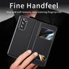 Anti -Scratch Litchi Leather Fashion Case For Samsung Galaxy Z Fold4 Fold 3 5g Fold3 Fold 4 2 Fold2 Zfold4 Cell Phone Bag