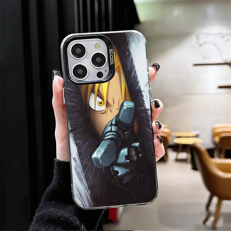 F-ullmetal A-Alchemist Аниме Ударопрочный Чехол для Телефона для iPhone 17 Air 16 16E 15 Pro Max 14 Plus 13 Mini 12 Задняя Крышка Защита от Падения F