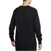 Nike Sweatshirts Men's Black Crew Neck Moderate Regular FD9881-010