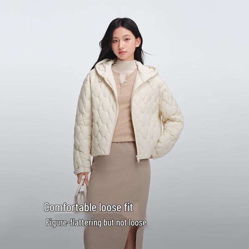Bosideng Lightweight Hooded Quilted Down Jacket B250135316