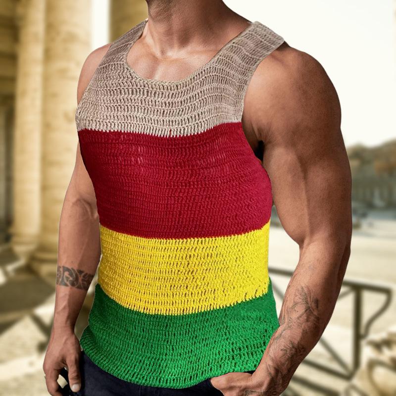 New Sports Vest Men'S Loose Summer Pure Cotton Fitness And Bodybuilding Quick Drying Sleeveless Shoulder White Base Shirt Sleeveless T-Shirt